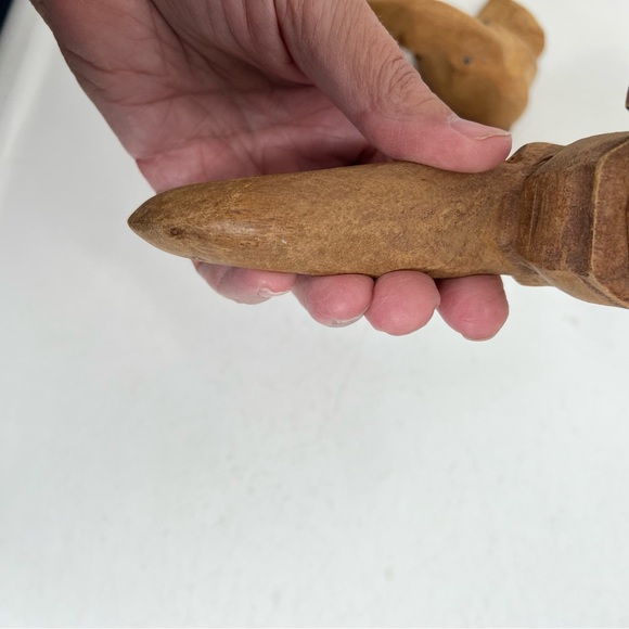 Wooden elephant hooks set of 2 - Picture 13 of 14